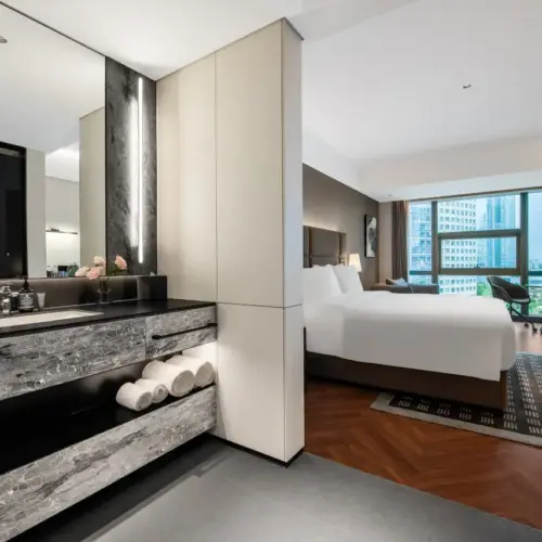 城際豪華海景房 – 大床