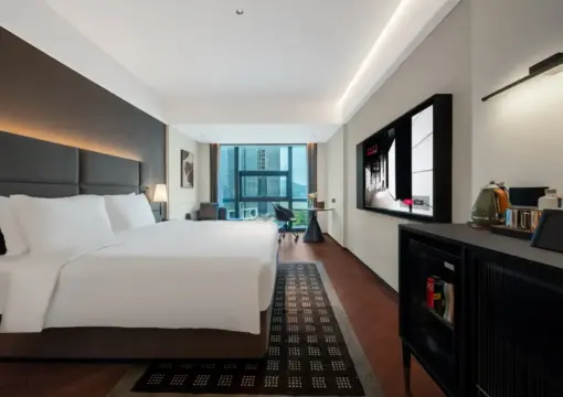 城际豪华海景房 – 大床