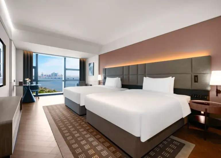 城際豪華海景房 - 雙床間