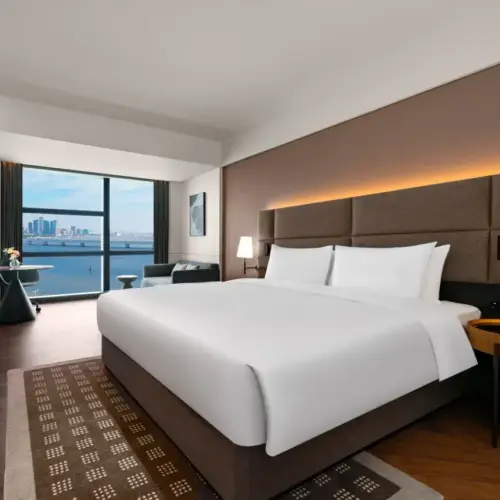 城際行政海景房 – 雙人床