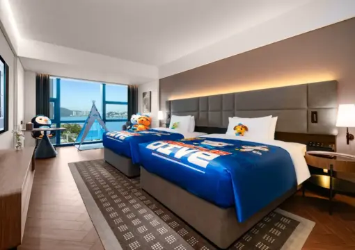 海底小纵队90°海景家庭房（65英寸投影电视+儿童友好）